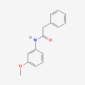 molecular formula C15H15NO2 B3060543 N-(3-methoxyphenyl)-2-phenylacetamide CAS No. 50916-19-3