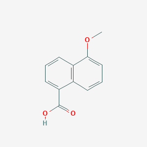molecular formula C12H10O3 B3060548 5-methoxynaphthalene-1-carboxylic Acid CAS No. 51934-37-3