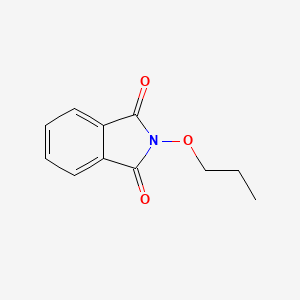 molecular formula C11H11NO3 B3060549 N-propoxyphthalimide CAS No. 51951-26-9