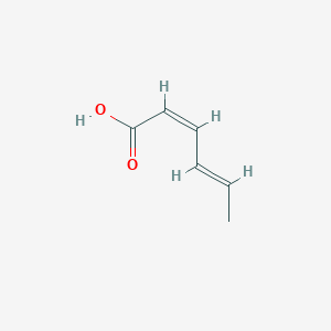 molecular formula C12H24O3 B3060564 (2Z,4E)-hexa-2,4-dienoic acid CAS No. 5309-57-9