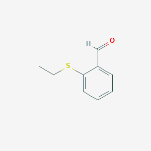 molecular formula C9H10OS B3060571 2-(Ethylsulfanyl)benzaldehyde CAS No. 53606-33-0