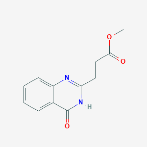 B3060573 methyl 3-(4-oxo-1H-quinazolin-2-yl)propanoate CAS No. 5368-39-8
