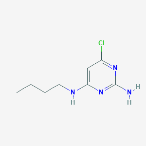 molecular formula C8H13ClN4 B3060591 n4-Butyl-6-chloropyrimidine-2,4-diamine CAS No. 5457-91-0