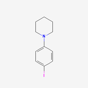 molecular formula C11H14IN B3060604 1-(4-Iodophenyl)piperidine CAS No. 55376-34-6