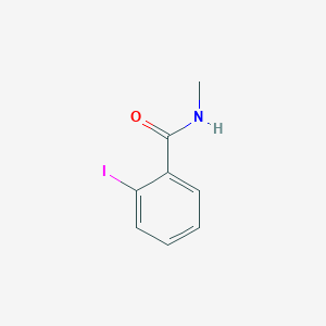 molecular formula C8H8INO B3060623 2-碘-N-甲基苯甲酰胺 CAS No. 58084-22-3