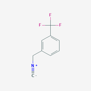 molecular formula C9H6F3N B3060643 1-(Isocyanomethyl)-3-(trifluoromethyl)benzene CAS No. 602261-89-2