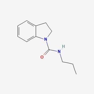 1H-Indole-1-carboxamide, 2,3-dihydro-N-propyl-
