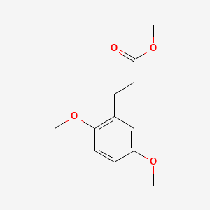 molecular formula C12H16O4 B3060669 Methyl 3-(2,5-dimethoxyphenyl)propanoate CAS No. 62397-61-9