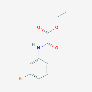 molecular formula C10H10BrNO3 B3060715 Ethyl [(3-bromophenyl)amino](oxo)acetate CAS No. 69066-31-5