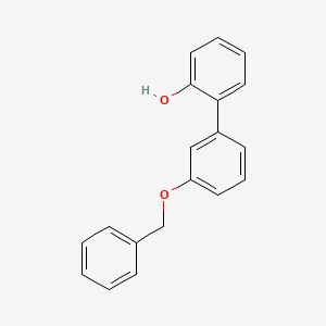 molecular formula C19H16O2 B3060812 2-(3-Benzyloxyphenyl)phenol CAS No. 889950-96-3