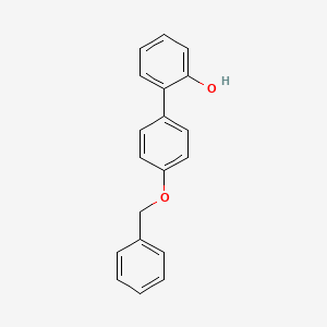 molecular formula C19H16O2 B3060813 2-(4-Benzyloxyphenyl)phenol CAS No. 889951-05-7