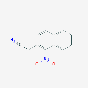 2-(1-Nitronaphthalen-2-yl)acetonitrile