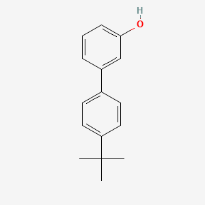 molecular formula C16H18O B3060820 3-(4-t-Butylphenyl)phenol CAS No. 893737-20-7