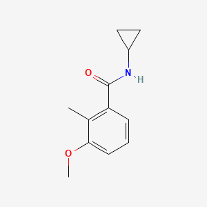 N-cyclopropyl-3-methoxy-2-methylbenzamide