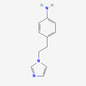 4-[2-(1H-imidazol-1-yl)ethyl]aniline