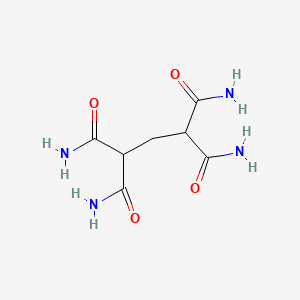 1,1,3,3-Propanetetracarboxamide