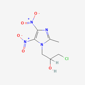 1H-Imidazole-1-ethanol, alpha-(chloromethyl)-2-methyl-4,5-dinitro-