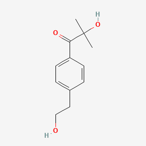 2-Hydroxy-1-[4-(2-hydroxyethyl)phenyl]-2-methylpropan-1-one