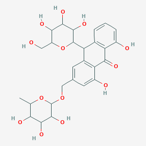 molecular formula C27H32O13 B3060907 Aloinoside B CAS No. 11006-91-0