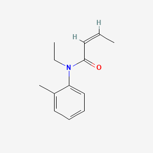 2-Butenamide, N-ethyl-N-(2-methylphenyl)-, (Z)-