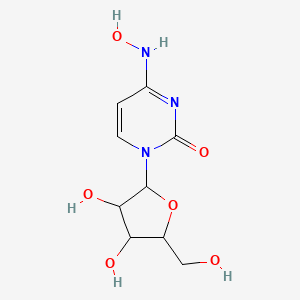 1-[3,4-Dihydroxy-5-(hydroxymethyl)oxolan-2-yl]-4-(hydroxyamino)pyrimidin-2-one