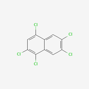 Naphthalene, 1,2,4,6,7-pentachloro-