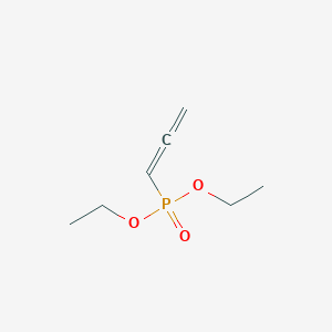 molecular formula C7H13O3P B3060952 Diethyl propadienylphosphonate CAS No. 1609-72-9