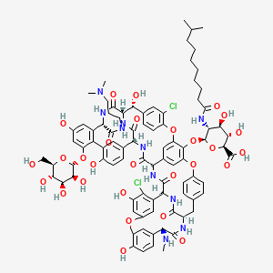 molecular formula C87H98Cl2N10O28 B3060958 Dalbavancin A0 CAS No. 171500-81-5