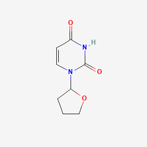molecular formula C8H10N2O3 B3060968 Tetrahydrofuryluracil CAS No. 18002-26-1
