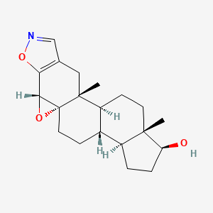 4alpha,5-Epoxy-5alpha-androst-2-eno(2,3-d)isoxazol-17beta-ol