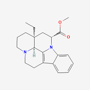molecular formula C21H26N2O2 B3060990 Deoxyvincamine CAS No. 21019-23-8