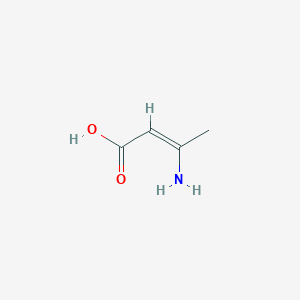 molecular formula C4H7NO2 B3060992 3-Aminocrotonic acid CAS No. 21112-45-8