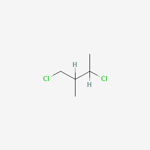 molecular formula C5H10Cl2 B3060996 1,3-Dichloro-2-methylbutane CAS No. 23010-07-3