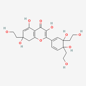 3',4',7-Tri(hydroxyethyl)quercetin