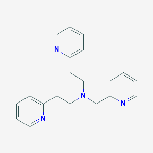 2-(Pyridin-2-yl)-N-[2-(pyridin-2-yl)ethyl]-N-[(pyridin-2-yl)methyl]ethan-1-amine