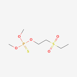 molecular formula C6H15O5PS2 B3061014 Demeton-O-methyl sulfone CAS No. 25476-48-6