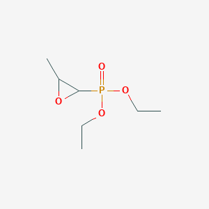 molecular formula C7H15O4P B3061024 Diethyl (3-methyloxiran-2-yl)phosphonate CAS No. 28423-96-3