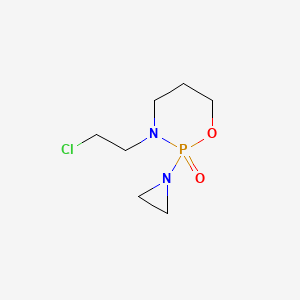 2-(Aziridin-1-yl)-3-(2-chloroethyl)-1,3,2lambda5-oxazaphosphinane 2-oxide