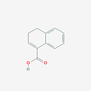 molecular formula C11H10O2 B3061045 1-Naphthalenecarboxylic acid, 3,4-dihydro- CAS No. 3333-23-1