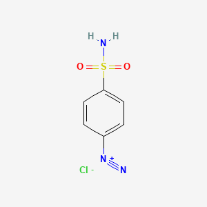 Benzenediazonium, 4-(aminosulfonyl)-, chloride