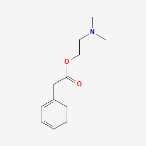Acetic acid, phenyl-, 2-(dimethylamino)ethyl ester