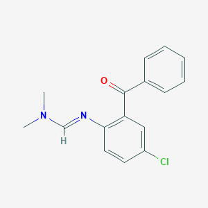5-Chloro-2-(((dimethylamino)methylene)amino)benzophenone