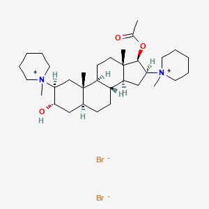 3-Deacetyl-17-acetyldacuronium bromide