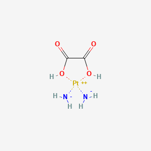 molecular formula C2H6N2O4Pt B3061076 cis-(Oxalatodiammine)platinum(II) CAS No. 41349-15-9