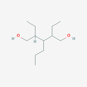 molecular formula C12H26O2 B3061079 2,4-Diethyl-3-propylpentane-1,5-diol CAS No. 41845-37-8