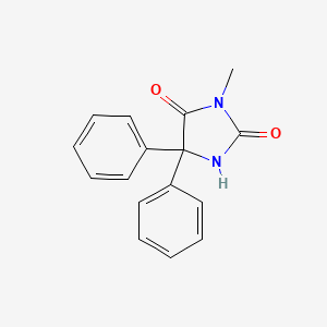 3-Methyl-5,5-diphenylimidazolidine-2,4-dione