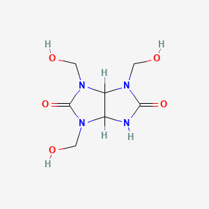 molecular formula C7H12N4O5 B3061097 Trimethylolacetylenediureine CAS No. 5001-82-1