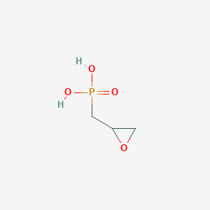 molecular formula C3H7O4P B3061102 [(环氧乙烷-2-基)甲基]膦酸 CAS No. 50577-86-1