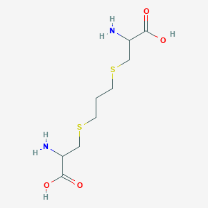 2-Amino-3-[3-(2-amino-2-carboxyethyl)sulfanylpropylsulfanyl]propanoic acid