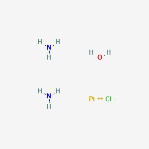 molecular formula ClH8N2OPt+ B3061122 cis-Diamminemonoaquamonochloroplatinum II CAS No. 53861-42-0